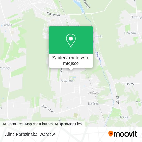 Mapa Alina Porazińska