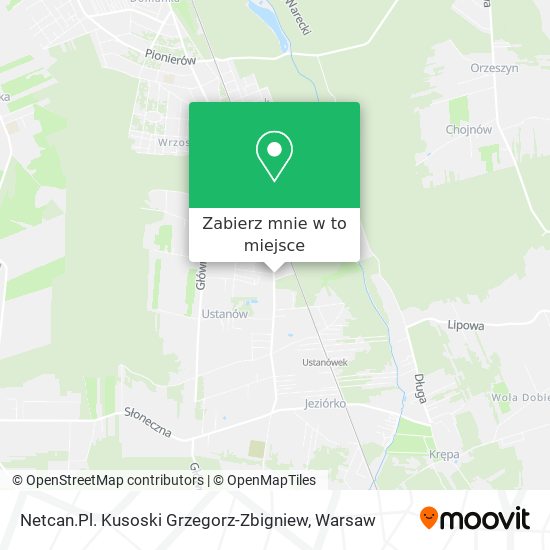 Mapa Netcan.Pl. Kusoski Grzegorz-Zbigniew