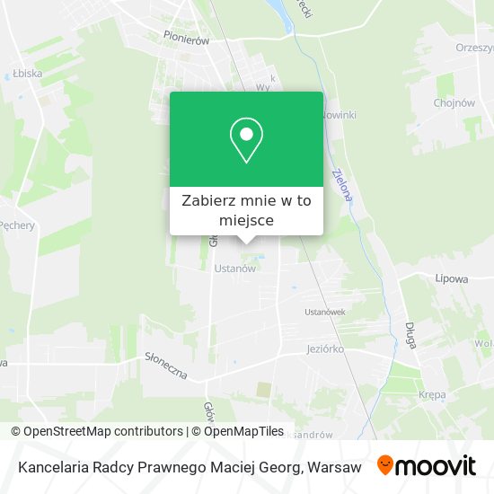 Mapa Kancelaria Radcy Prawnego Maciej Georg