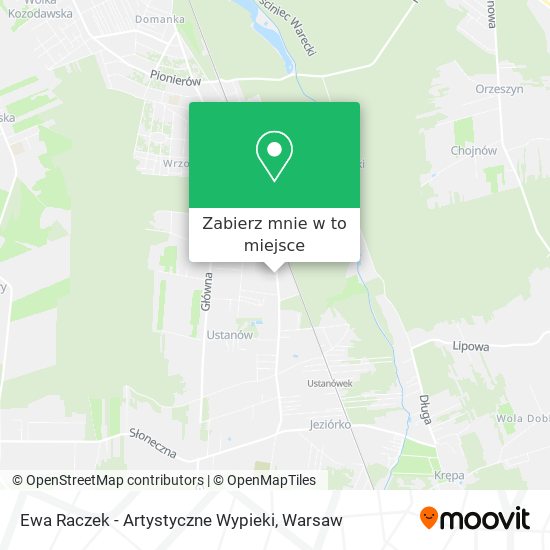 Mapa Ewa Raczek - Artystyczne Wypieki