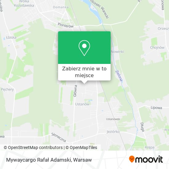 Mapa Mywaycargo Rafał Adamski