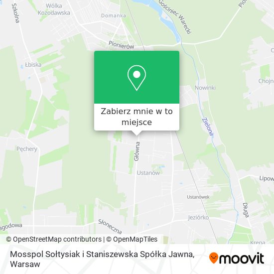 Mapa Mosspol Sołtysiak i Staniszewska Spółka Jawna