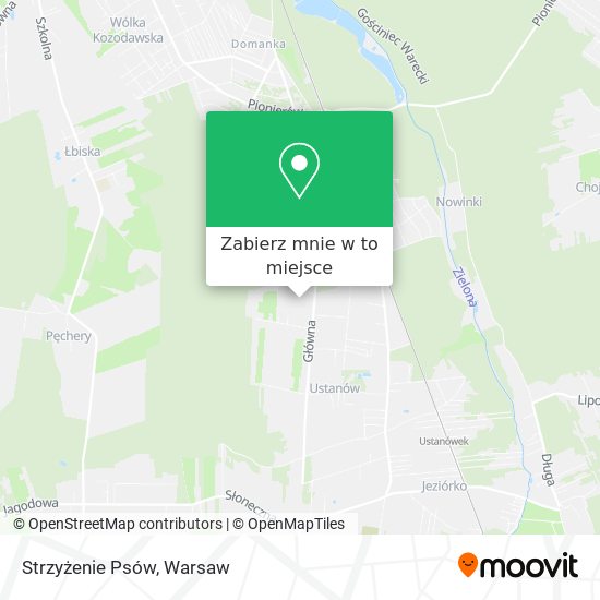 Mapa Strzyżenie Psów