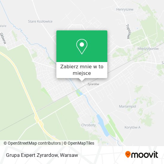 Mapa Grupa Expert Zyrardow