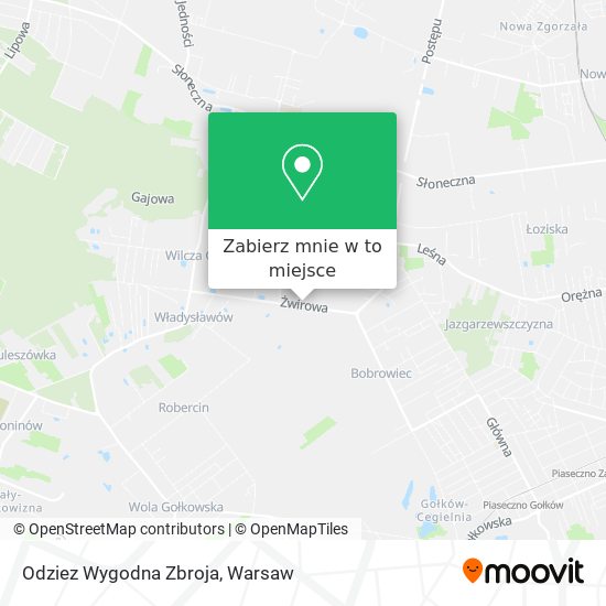 Mapa Odziez Wygodna Zbroja