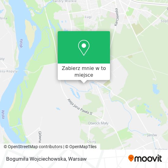 Mapa Bogumiła Wojciechowska