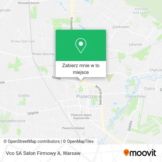 Mapa Vco SA Salon Firmowy A