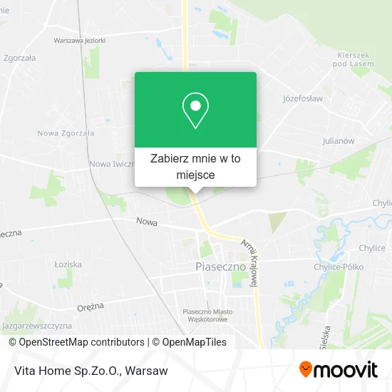 Mapa Vita Home Sp.Zo.O.