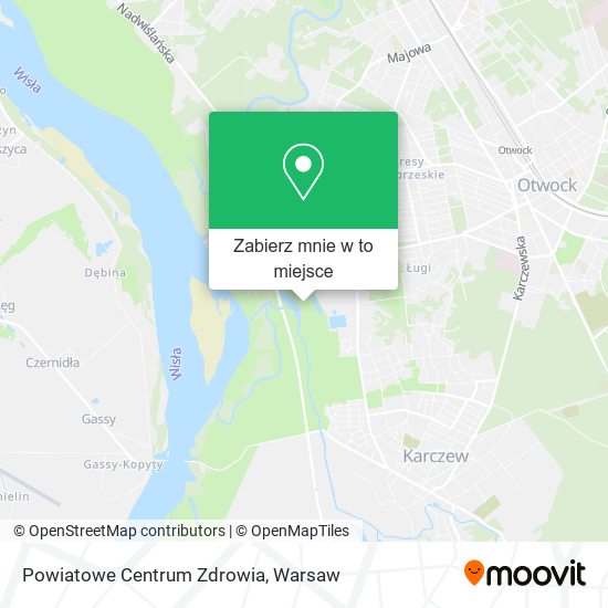 Mapa Powiatowe Centrum Zdrowia