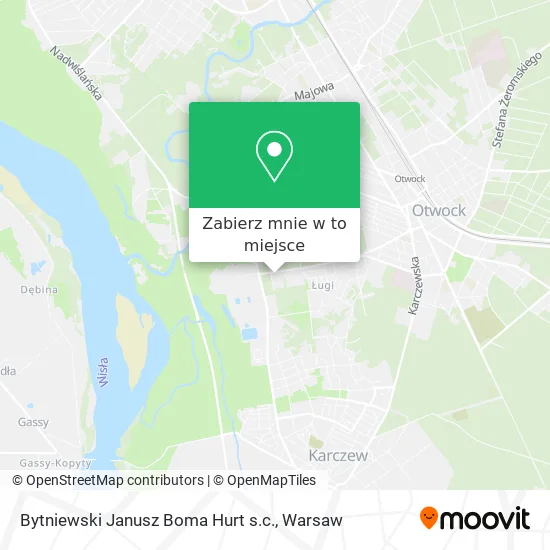 Mapa Bytniewski Janusz Boma Hurt s.c.
