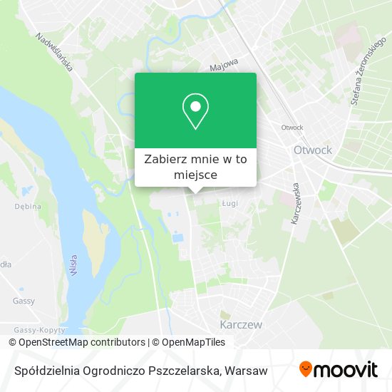 Mapa Spółdzielnia Ogrodniczo Pszczelarska