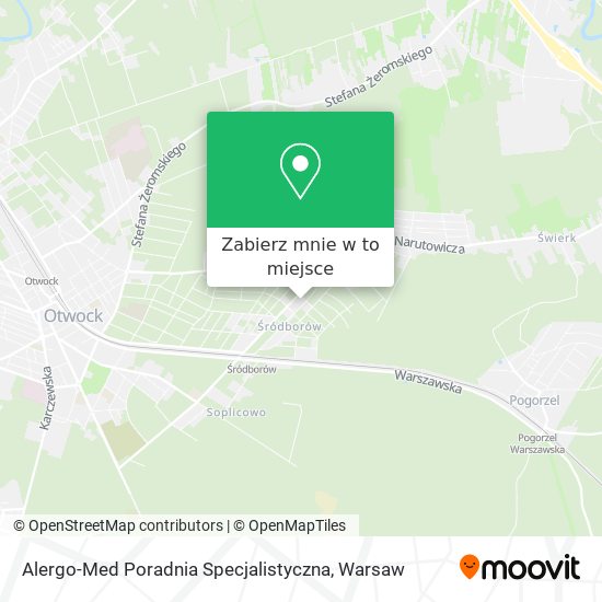 Mapa Alergo-Med Poradnia Specjalistyczna