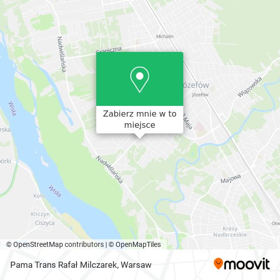 Mapa Pama Trans Rafał Milczarek