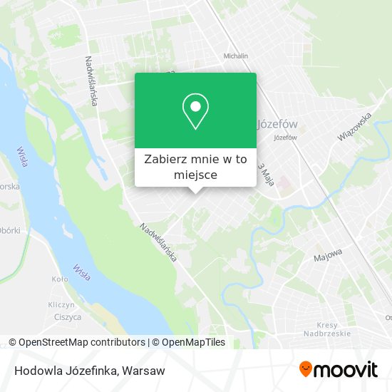 Mapa Hodowla Józefinka