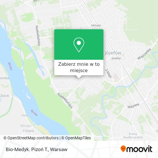 Mapa Bio-Medyk. Pizoń T.