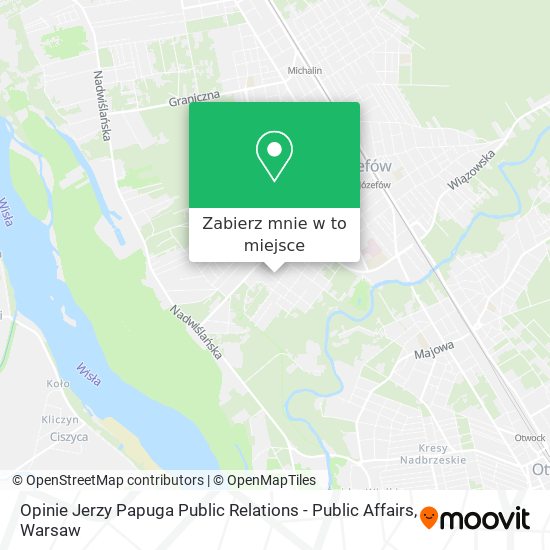 Mapa Opinie Jerzy Papuga Public Relations - Public Affairs