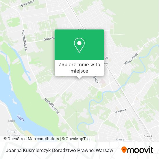 Mapa Joanna Kuśmierczyk Doradztwo Prawne