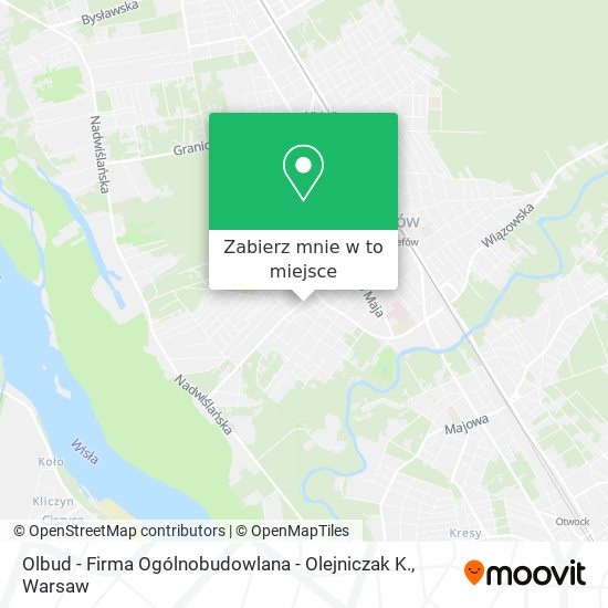 Mapa Olbud - Firma Ogólnobudowlana - Olejniczak K.