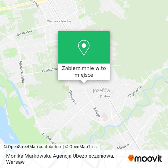 Mapa Monika Markowska Agencja Ubezpieczeniowa