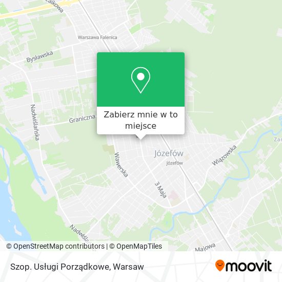 Mapa Szop. Usługi Porządkowe