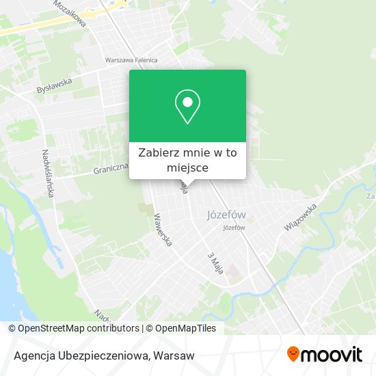 Mapa Agencja Ubezpieczeniowa