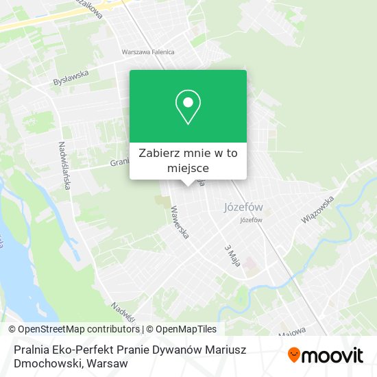 Mapa Pralnia Eko-Perfekt Pranie Dywanów Mariusz Dmochowski