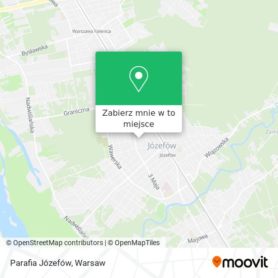 Mapa Parafia Józefów