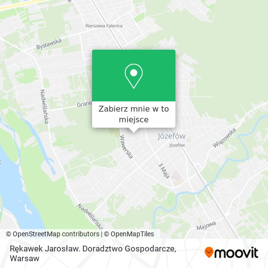 Mapa Rękawek Jarosław. Doradztwo Gospodarcze