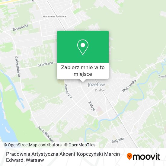 Mapa Pracownia Artystyczna Akcent Kopczyński Marcin Edward