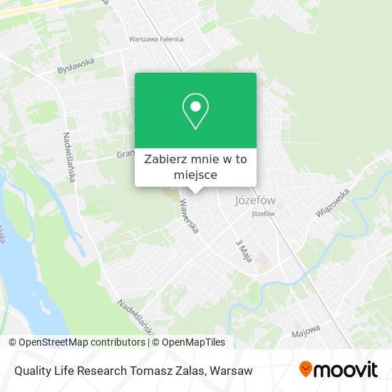 Mapa Quality Life Research Tomasz Zalas