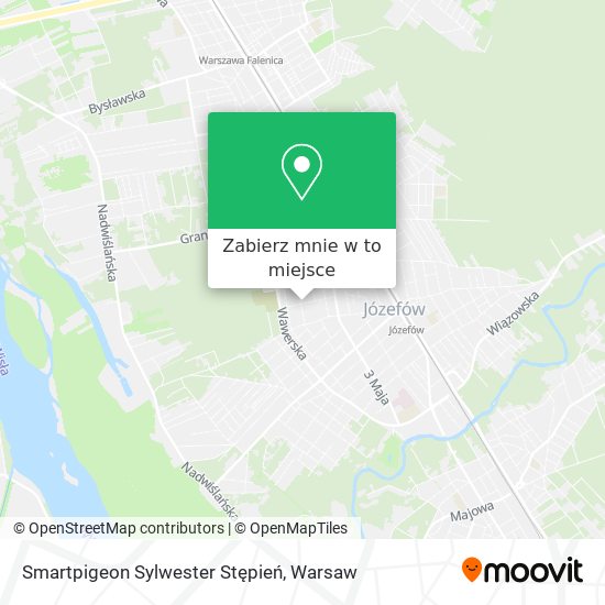 Mapa Smartpigeon Sylwester Stępień