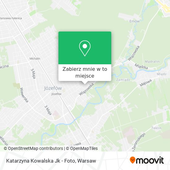 Mapa Katarzyna Kowalska Jk - Foto