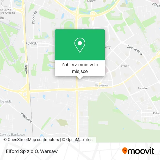 Mapa Elford Sp z o O