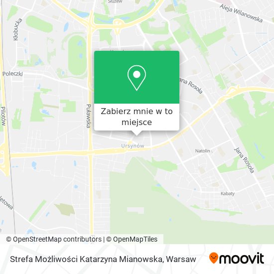 Mapa Strefa Możliwości Katarzyna Mianowska