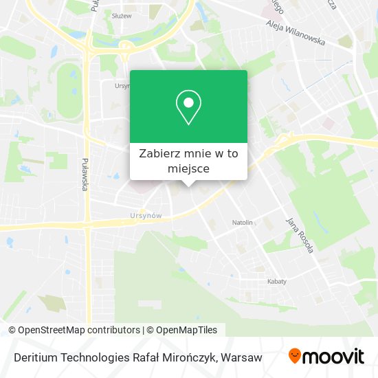 Mapa Deritium Technologies Rafał Mirończyk