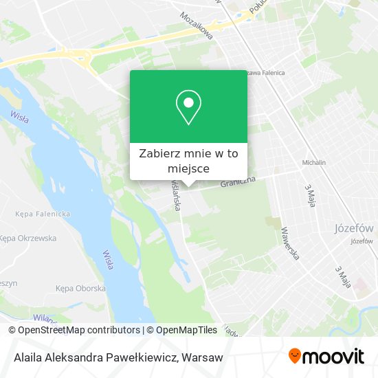 Mapa Alaila Aleksandra Pawełkiewicz