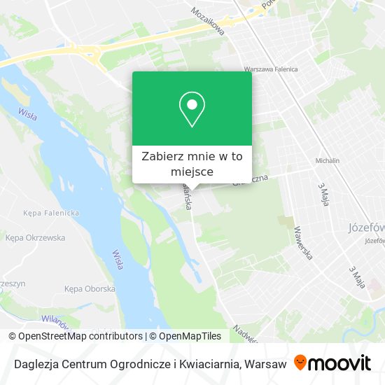 Mapa Daglezja Centrum Ogrodnicze i Kwiaciarnia