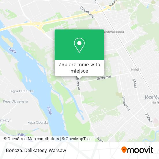 Mapa Bończa. Delikatesy