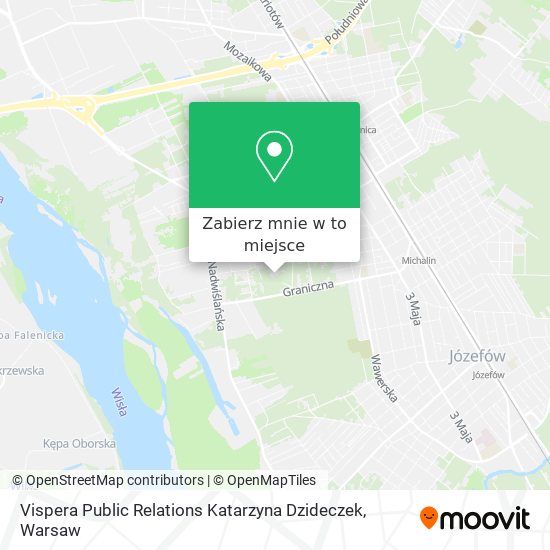 Mapa Vispera Public Relations Katarzyna Dzideczek