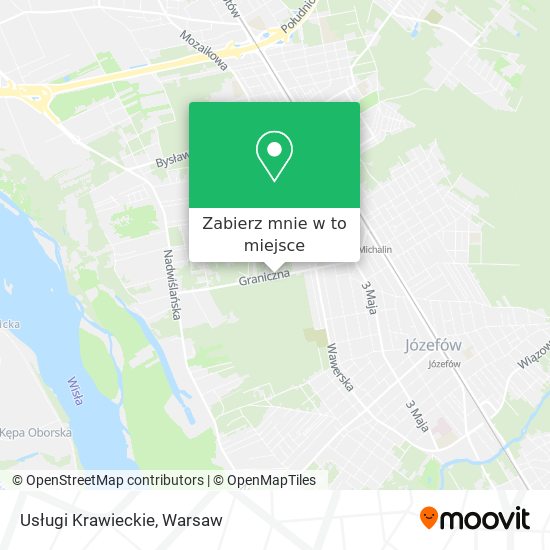 Mapa Usługi Krawieckie