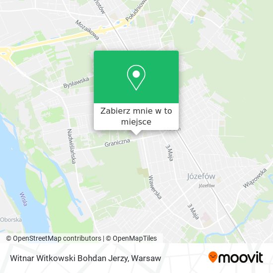 Mapa Witnar Witkowski Bohdan Jerzy