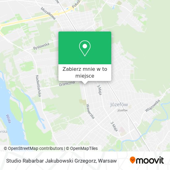 Mapa Studio Rabarbar Jakubowski Grzegorz