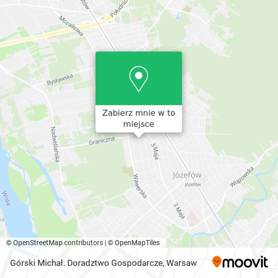 Mapa Górski Michał. Doradztwo Gospodarcze