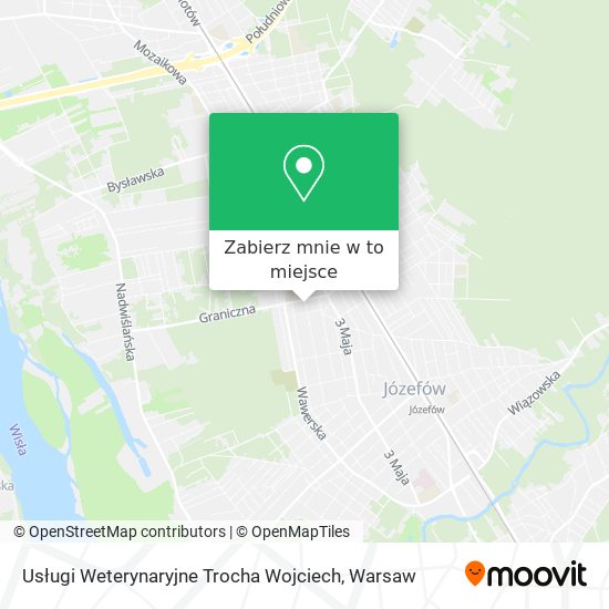 Mapa Usługi Weterynaryjne Trocha Wojciech