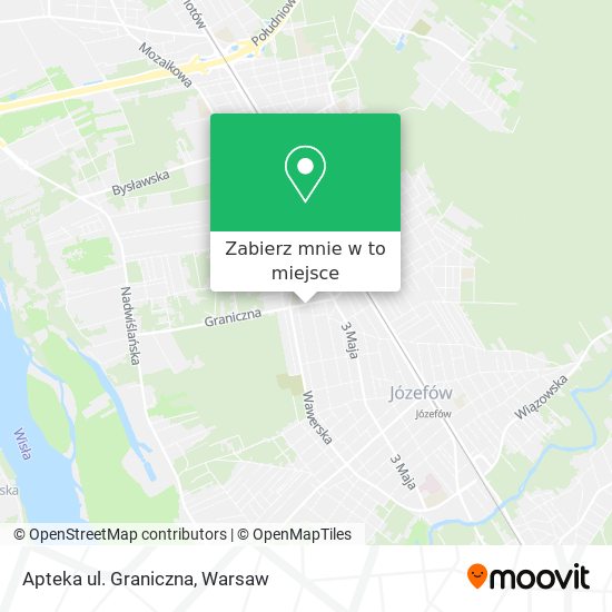 Mapa Apteka ul. Graniczna