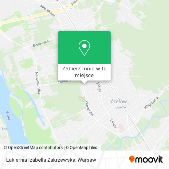 Mapa Lakiernia Izabella Zakrzewska