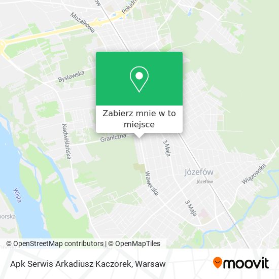 Mapa Apk Serwis Arkadiusz Kaczorek