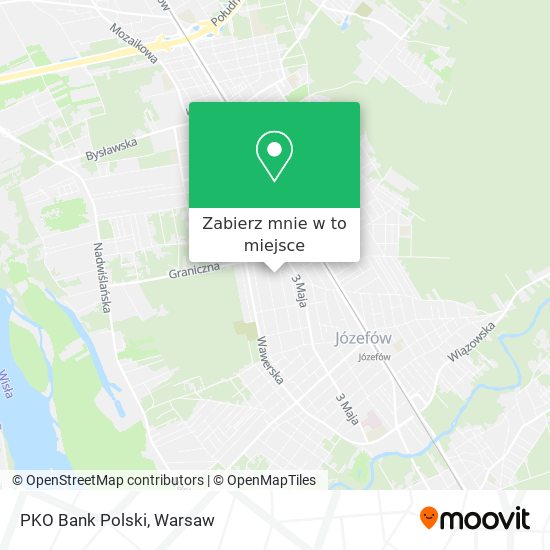 Mapa PKO Bank Polski