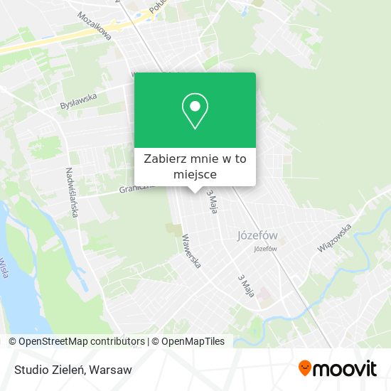 Mapa Studio Zieleń