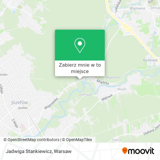 Mapa Jadwiga Stankiewicz